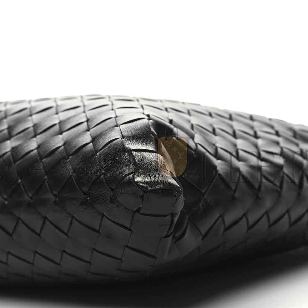 BOTTEGA VENETA NAPPA INTRECCIATO SMALL HOP BLACK (44*29*8cm) BOTTEGA VENETA NAPPA INTRECCIATO SMALL HOP BLACK (44*29*8cm)
